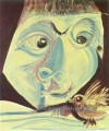 Tete et l oseau 1973 2 cubistes Pablo Picasso